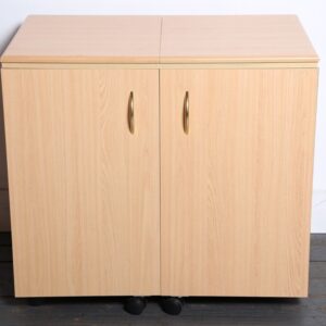 Excellent Horn Maxi Outback Sewing Machine Cabinet in Modern Light Wood CV02