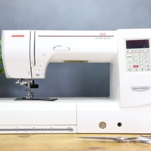 Refurbished Janome Horizon 8200QC Memory Craft Long Arm Sewing Machine