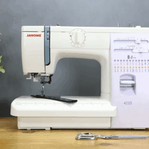 Janome 423S Metal Bodied Sewing Machine 24 Stitches Reconditioned + Warranty